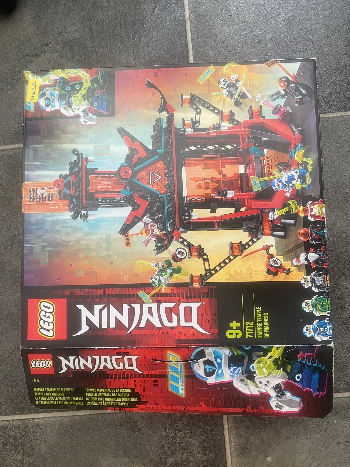 LEGO Ninjago 71712: Tempel van Waanzin, Lego, Ophalen of Verzenden, Zo goed als nieuw, Compleet