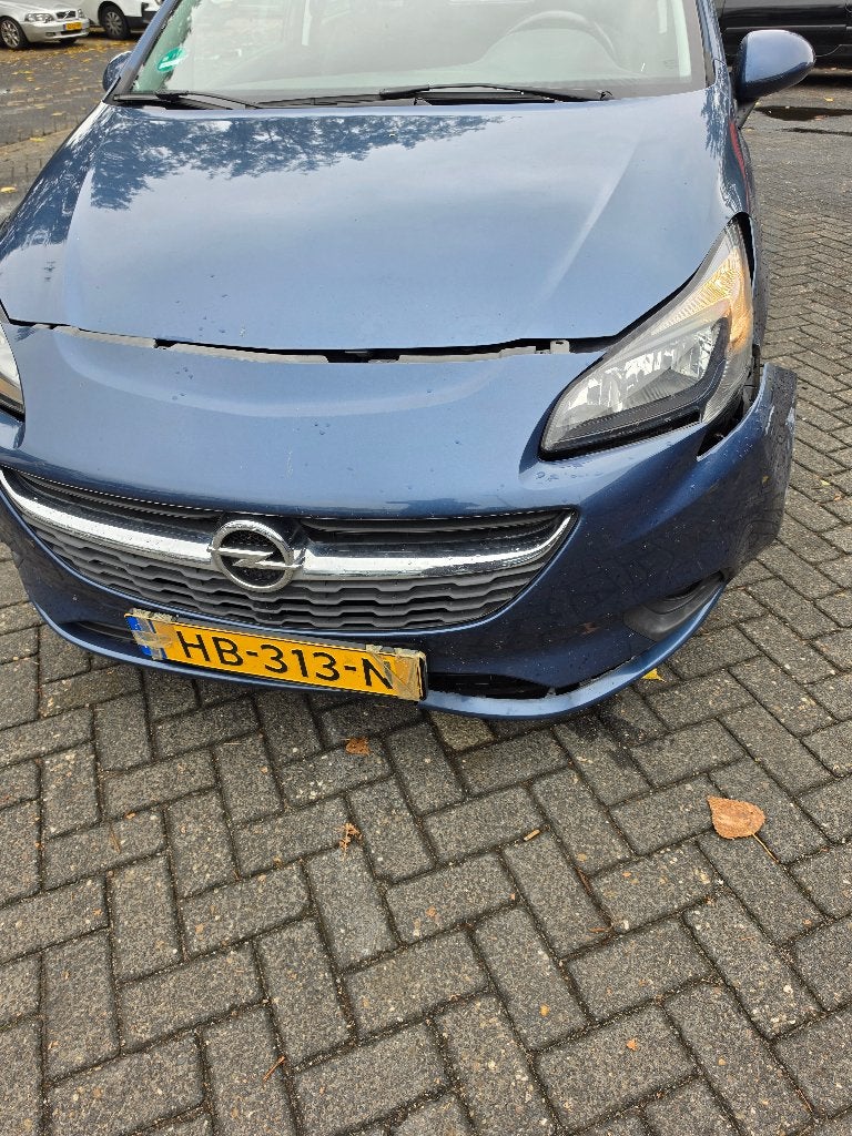 Opel Corsa 1.4 66KW/90PK 3D 2015 Blauw, Stof, 40 €/maand, 1398 cc, Blauw