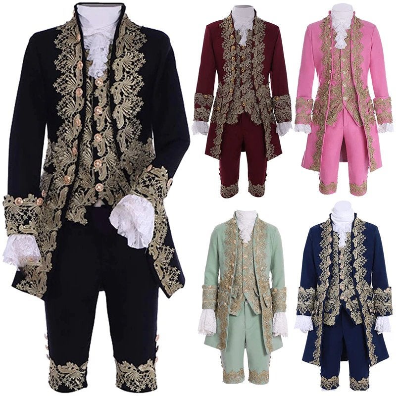 Victoriaans heren kostuum (gothic steampunk middeleeuws), Verzenden, Nieuw, Pak of Jurk