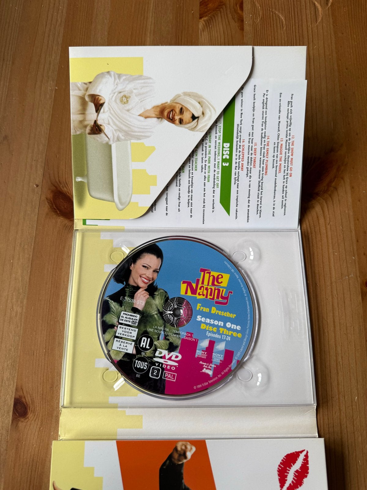 The Nanny - Het Complete Eerste Seizoen DVD, Cd's en Dvd's, Seizoen 1, Verzenden, Alle leeftijden, Nederlands