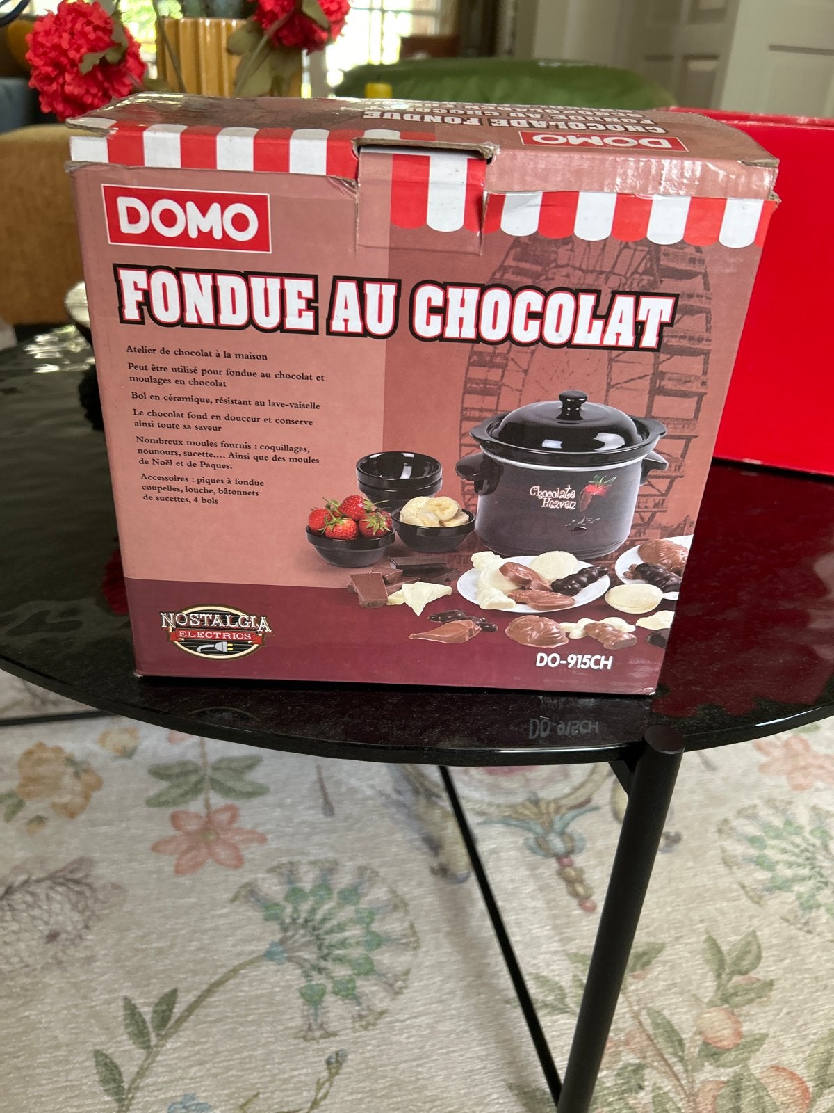 Domo Chocolade Fondue Set - in  originele doos, Ophalen of Verzenden, Zo goed als nieuw