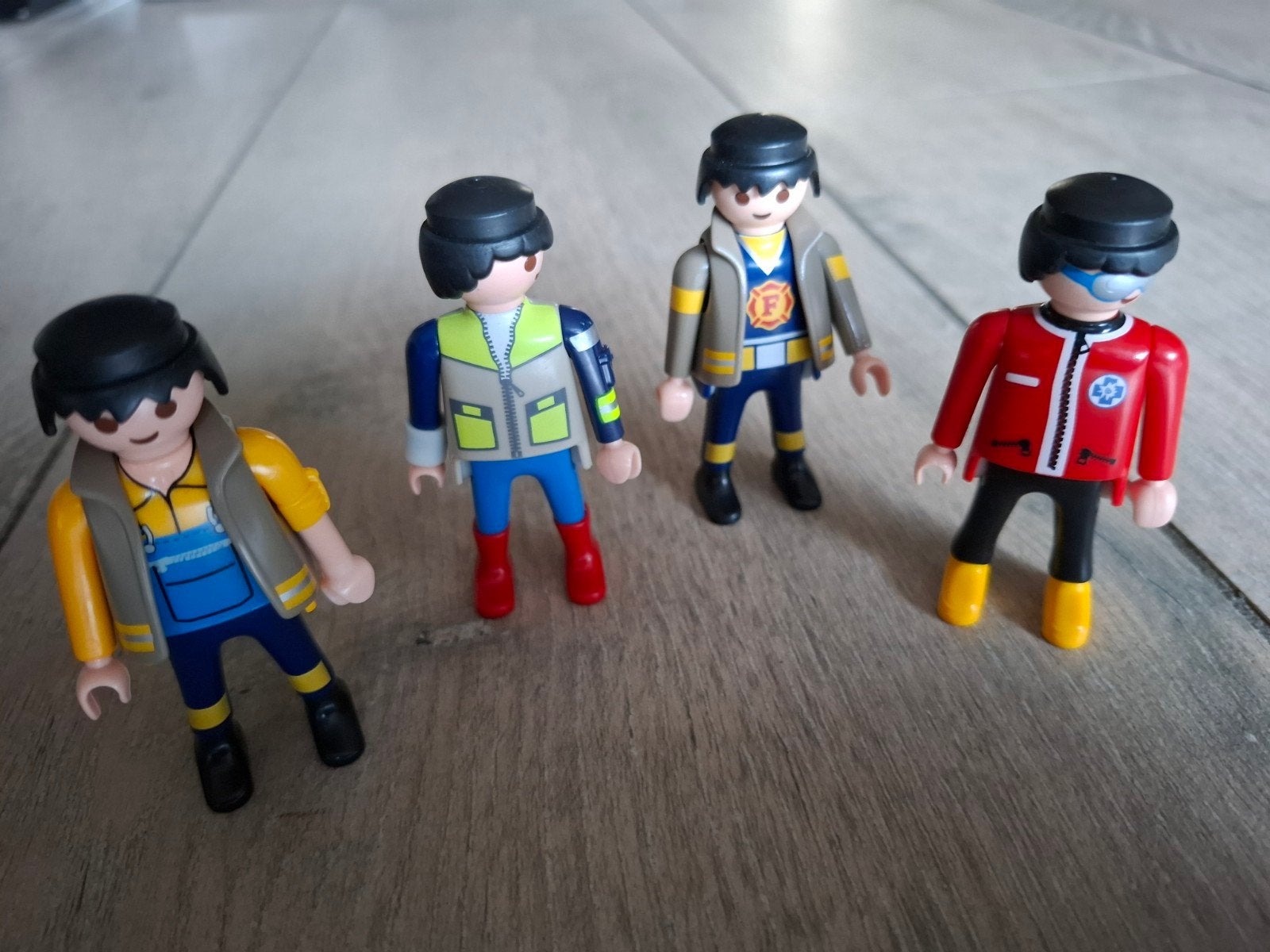 Playmobil Figuren - Brandweer en Hulpdiensten Set, Ophalen of Verzenden, Gebruikt