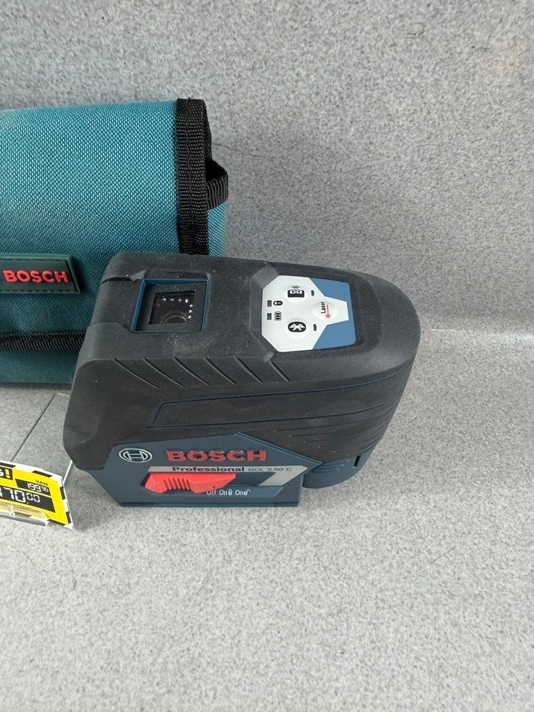 Bosch Professional GCL 2-50C Laser | hoes | BJ 2025 | 398857, Ophalen of Verzenden, Gebruikt, Afstand