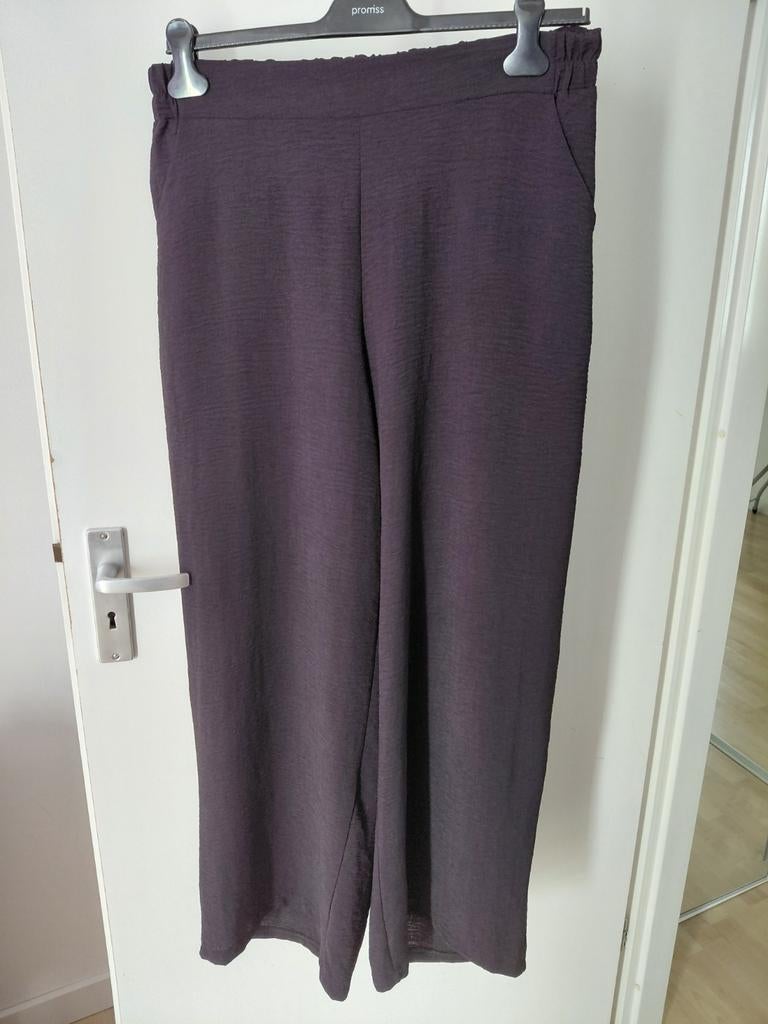 Paprika Zwarte Dunne Wijde Broek maat 2, Kleding | Dames, Zwart, Ophalen of Verzenden, Zo goed als nieuw, Paprika
