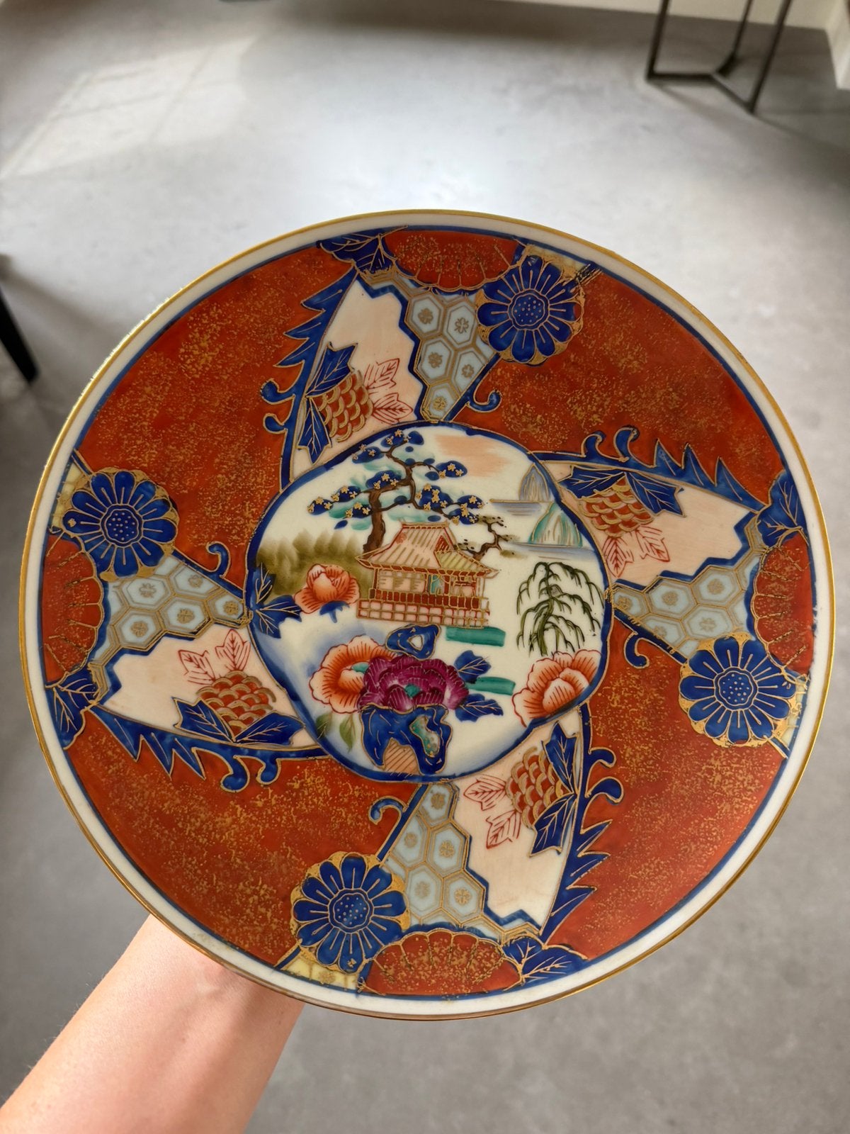 Imari japans bord, Antiek en Kunst, Antiek | Wandborden en Tegels, Ophalen