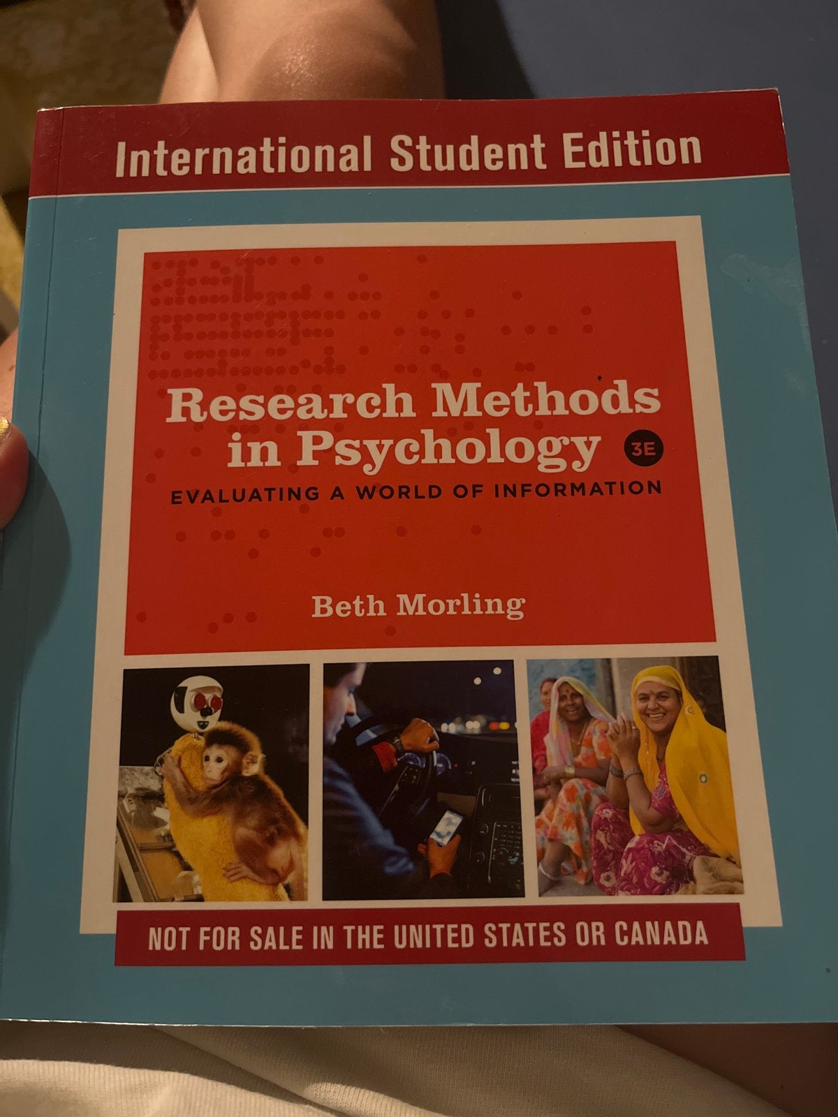 Research Methods in Psychology - International Student Ed., Ophalen of Verzenden, Gamma, Zo goed als nieuw, HBO