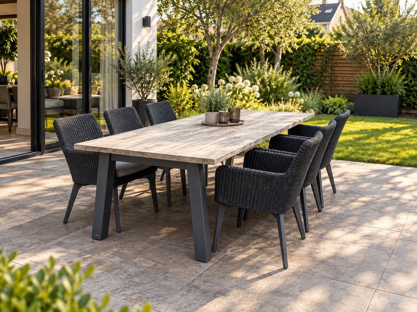 4SO 4 Seasons Outdoor Tuinset Loungeset, Tuin en Terras, Ophalen, Zo goed als nieuw, Wicker