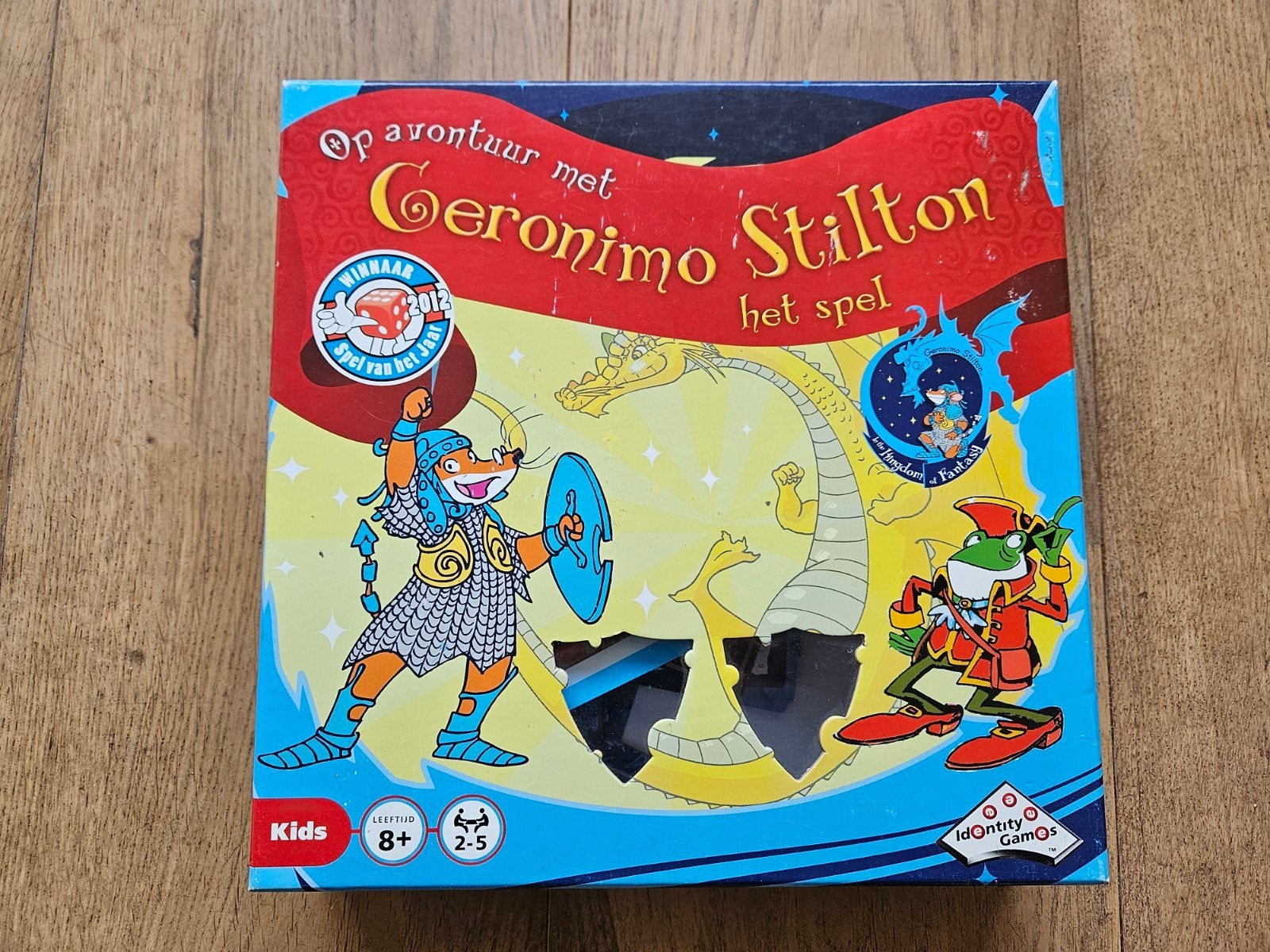 Geronimo Stilton: Op Avontuur - Het Spel (2-5 spelers), Een of twee spelers, Ophalen of Verzenden, Gebruikt