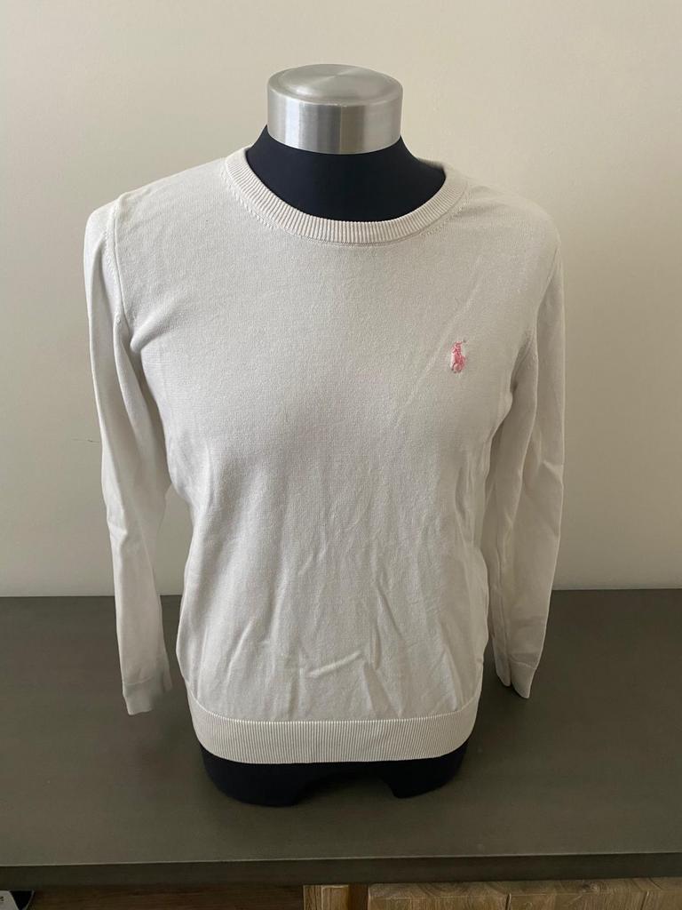 Polo Ralph Lauren Trui Crème XXL, Ophalen, Zo goed als nieuw, Overige maten, Beige