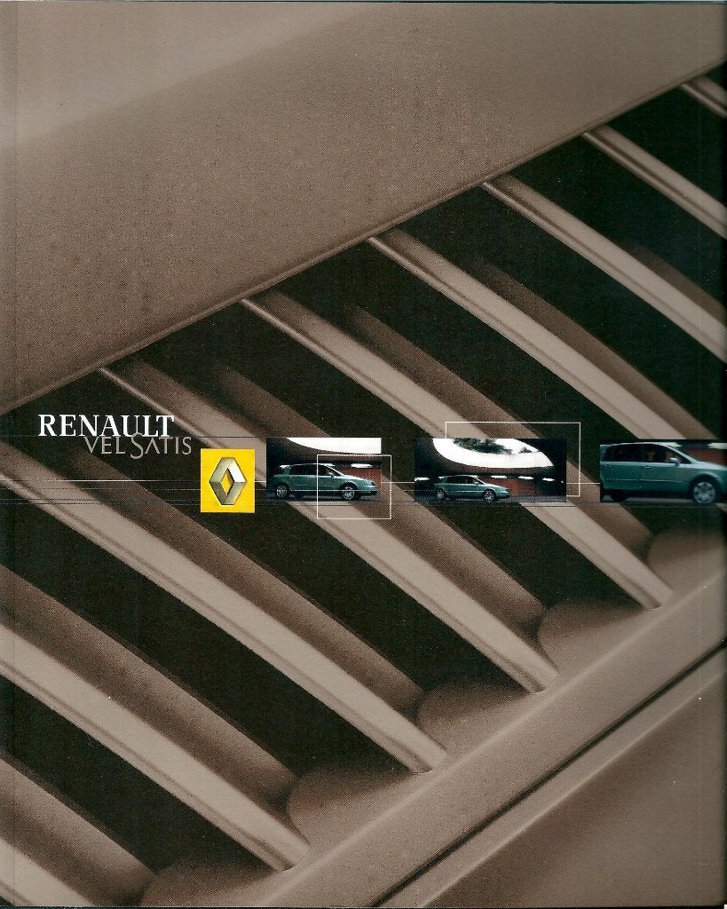 Brochure Renault Vel Satis 2002, Ophalen of Verzenden, Gelezen, Renault