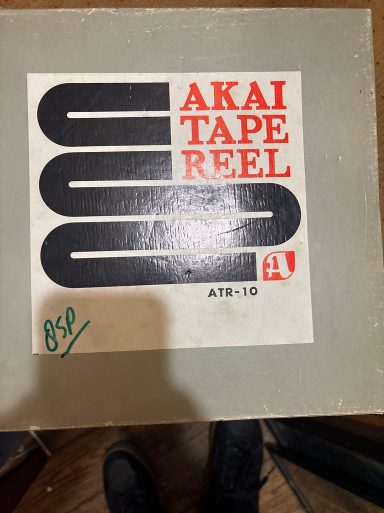 Akai Tape Reel ATR-10 met Scotch 3M band, Ophalen of Verzenden, Zo goed als nieuw