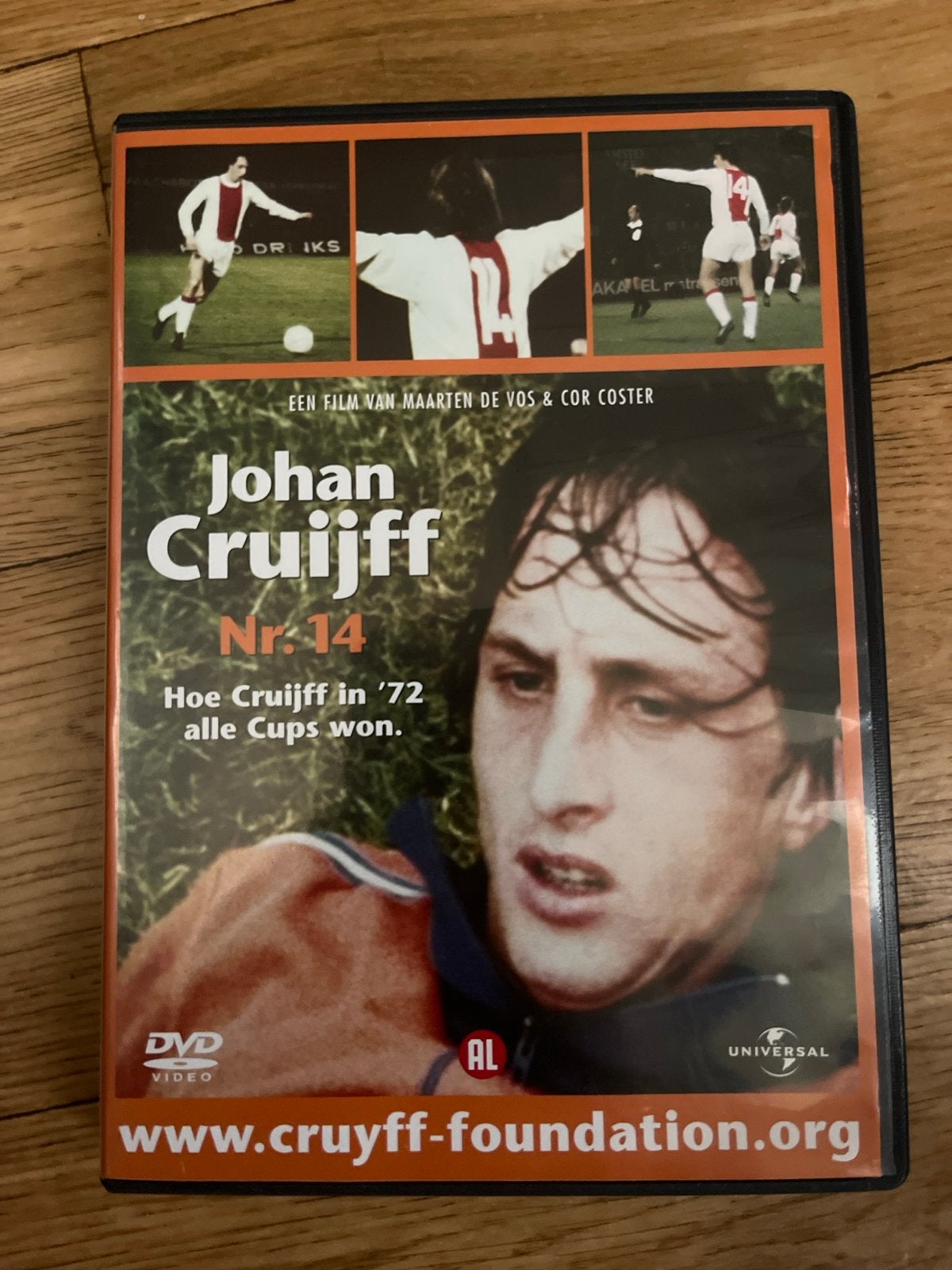 Johan Cruijff Nr. 14: Hoe Cruijff in '72 alle Cups won, Alle leeftijden, Voetbal, Zo goed als nieuw, Documentaire