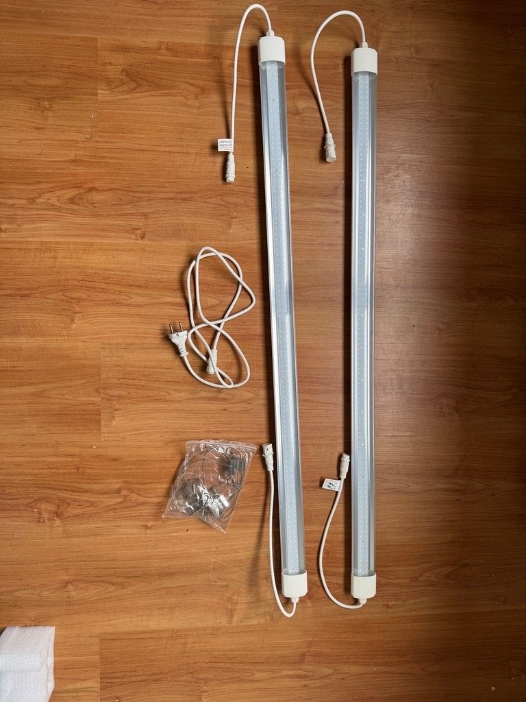 Mars Hydro VG80 80W 4ft LED (2 stuks), Tuin en Terras, Kweekspullen, Ophalen of Verzenden, Zo goed als nieuw, Kweeklamp
