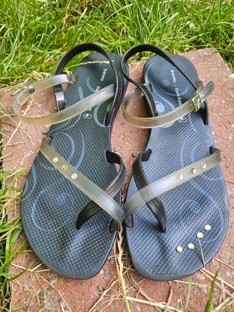 Ipanema sandalen met extra steentjes, Zo goed als nieuw, Ipanema, Sandalen of Muiltjes, Ophalen of Verzenden