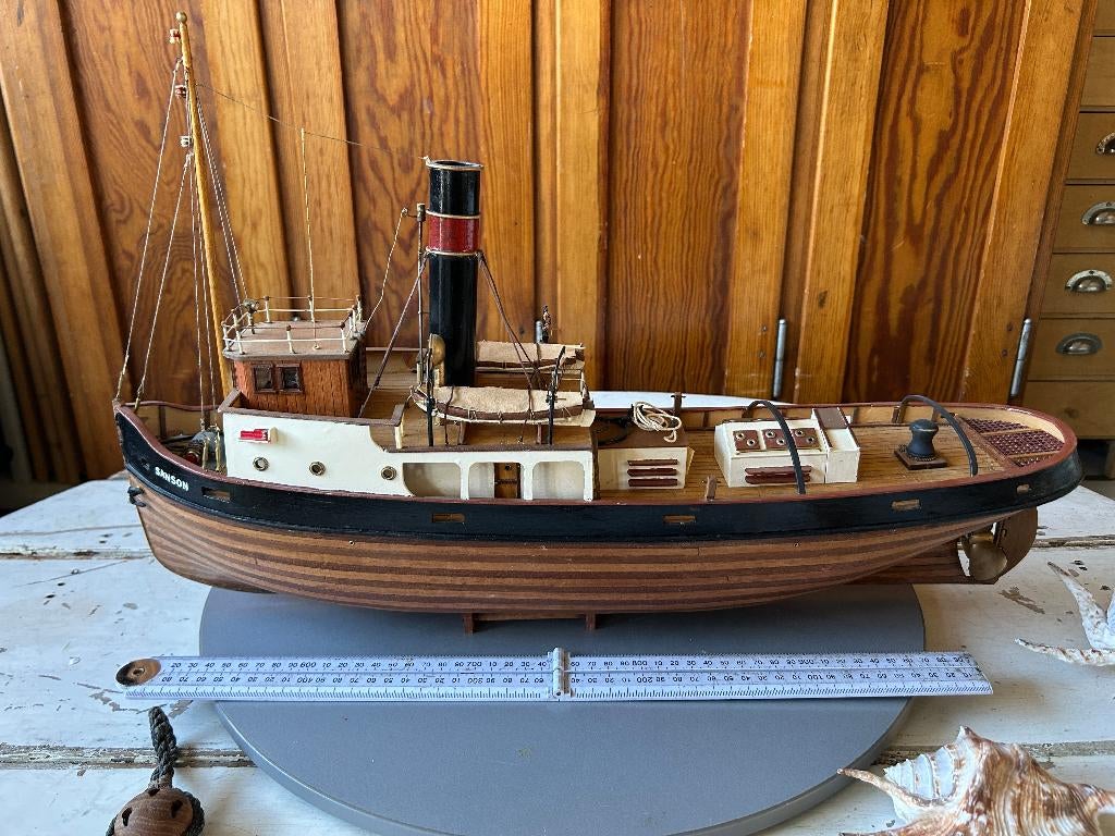 Modelboot Klassieke sleper, Ophalen of Verzenden, Zo goed als nieuw