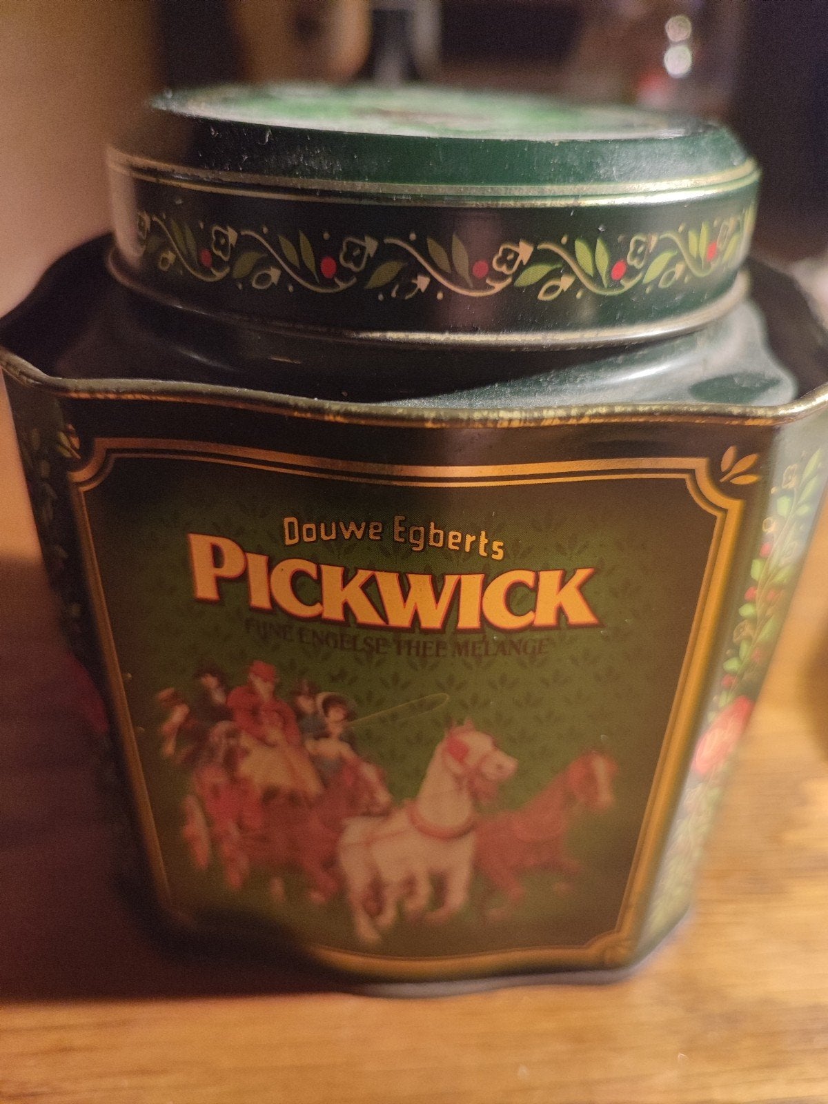 Vintage blikken: Douwe Egberts, Van Nelle, Pickwick, Verzamelen, Ophalen of Verzenden, Gebruikt, Koffie, Van Nelle