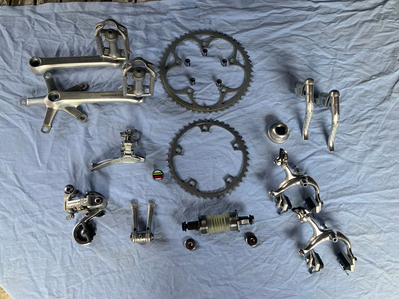 Grote set 80’s Campagnolo/Dura-Ace/Golden Arrow tools etc., Ophalen of Verzenden, Gebruikt, Racefiets, Overige typen