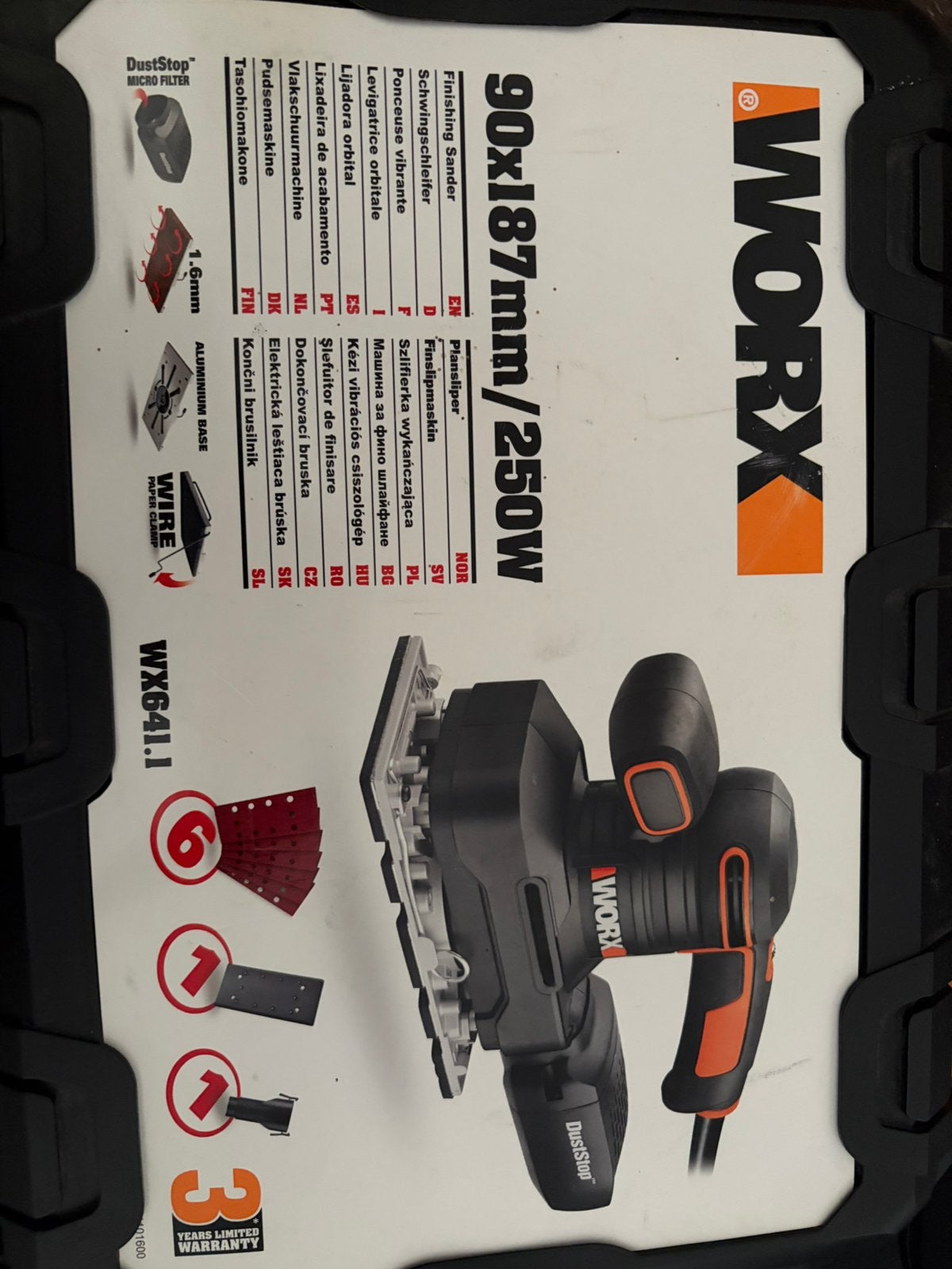 Workx machine, Ophalen, Zo goed als nieuw, 1200 watt of meer