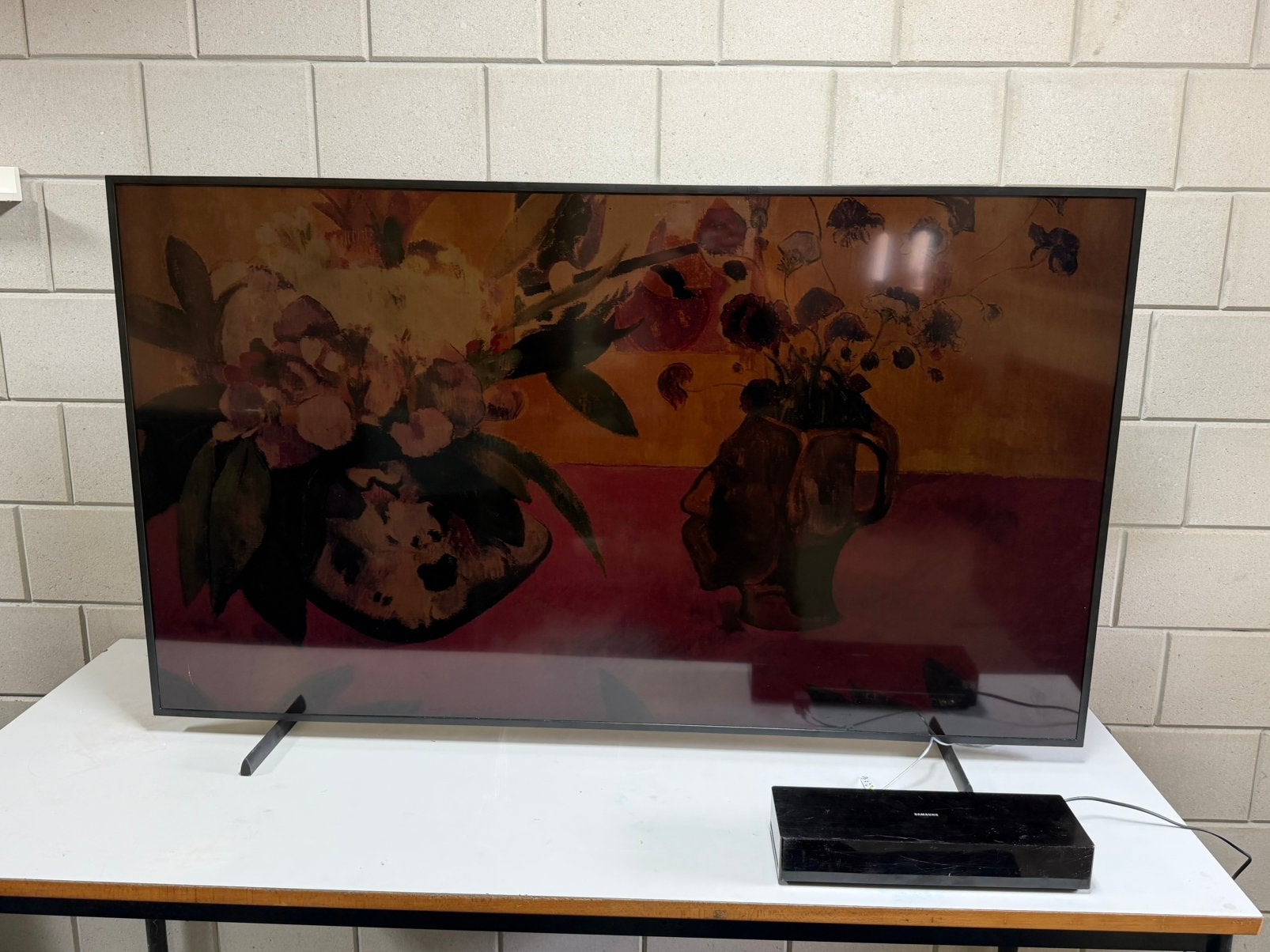 Samsung The Frame 65 inch (QE65LS03AAUXXN) – Compleet – Zeer, Ophalen, Zo goed als nieuw, 100 cm of meer, Samsung