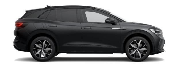 Volkswagen ID.4 GTX 4Motion 77 kWh 299 PK| Dealeronderhouden, Auto's, Volkswagen, 12 maanden, Stof, Gebruikt, Zwart