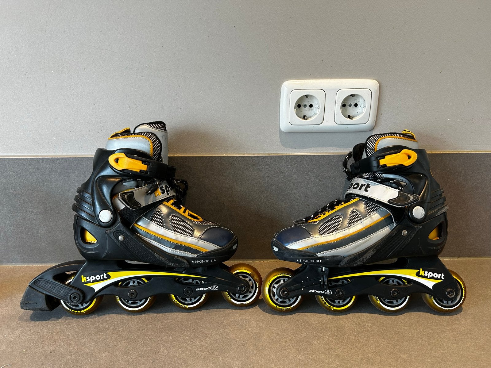 Ksport Inline Skates - Maat 31 - 34 Verstelbaar, Overige merken, Kinderen, Ophalen of Verzenden, Inline skates 4 wielen