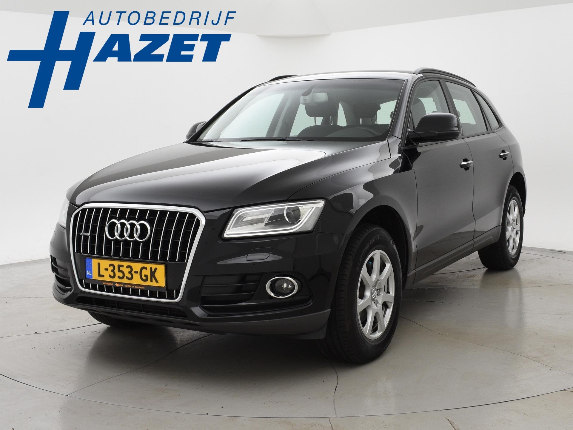 Audi Q5 2.0 TFSI 230 PK QUATTRO AUT8 + XENON / STOELVERW / N, Auto's, Stof, Gebruikt, Euro 6, 4 cilinders