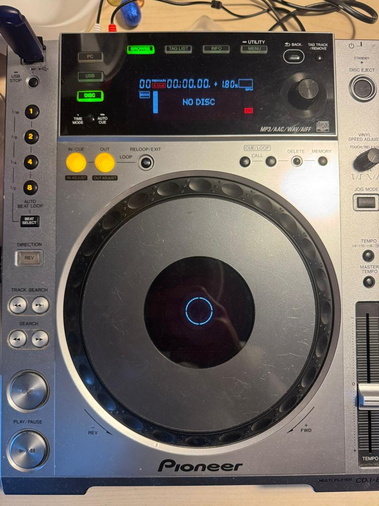 Pioneer CDJ 850 - Gebruikt, Compleet Werkend, USB/CD/PC, Muziek en Instrumenten, Dj-sets en Draaitafels, Ophalen of Verzenden