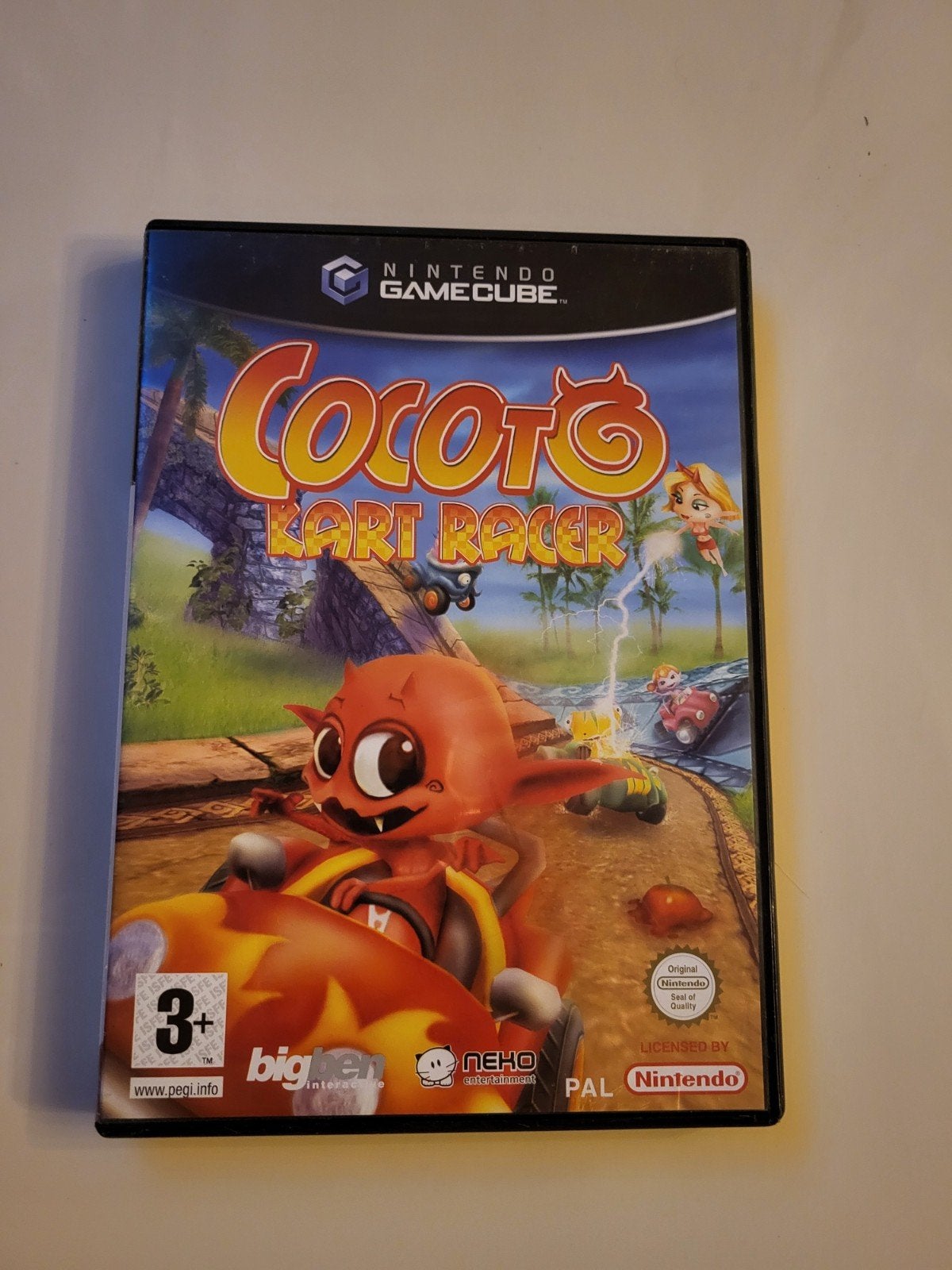 Cocoto Kart Racer Nintendo GameCube, Spelcomputers en Games, Games | Nintendo GameCube, Gebruikt, Racen en Vliegen, Eén computer
