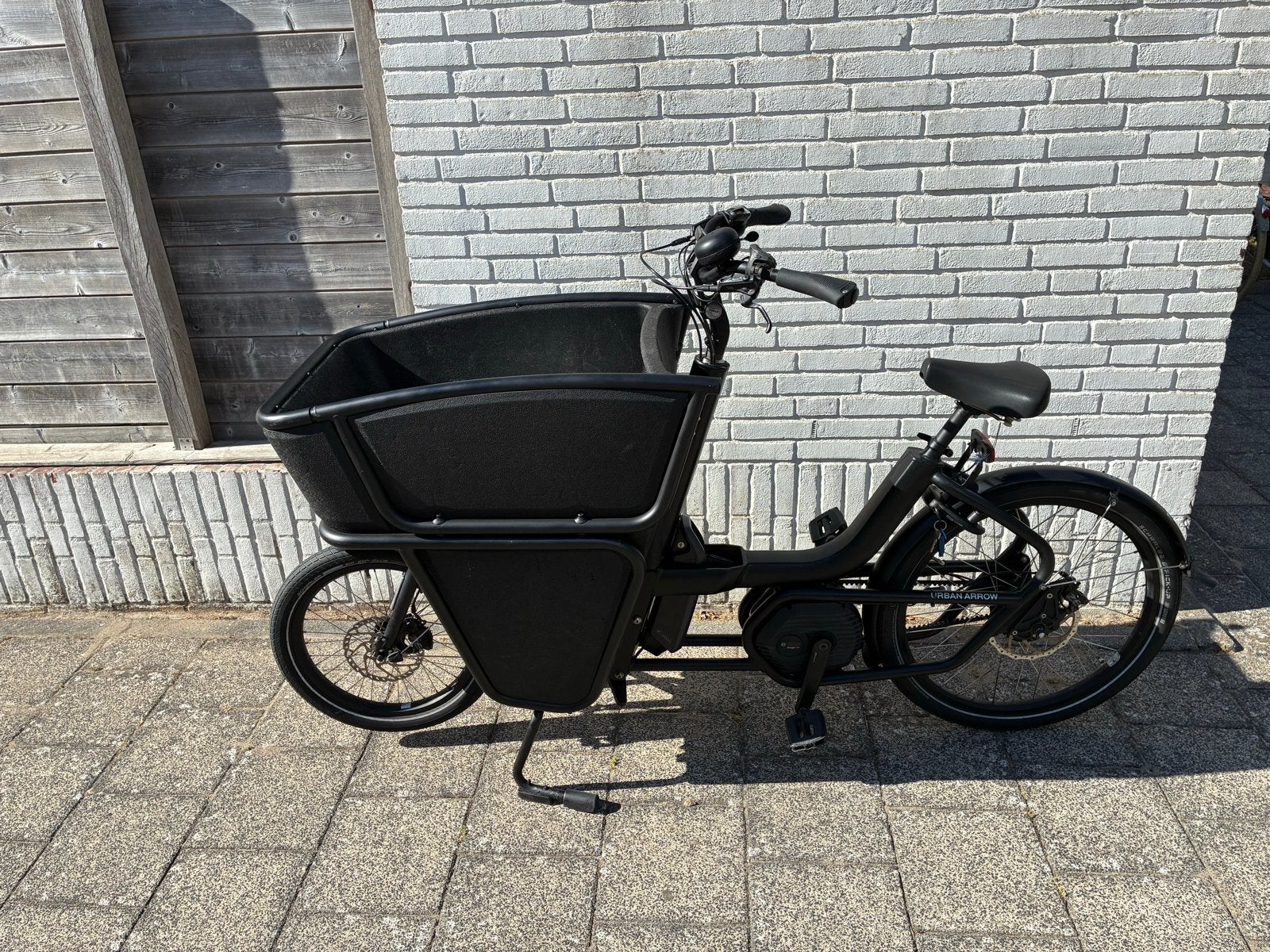 Urban Arrow - Cargo Line - Family Bakfiets met Bosch motor, Gebruikt, Elektrisch, 2 kinderen, Schijfrem