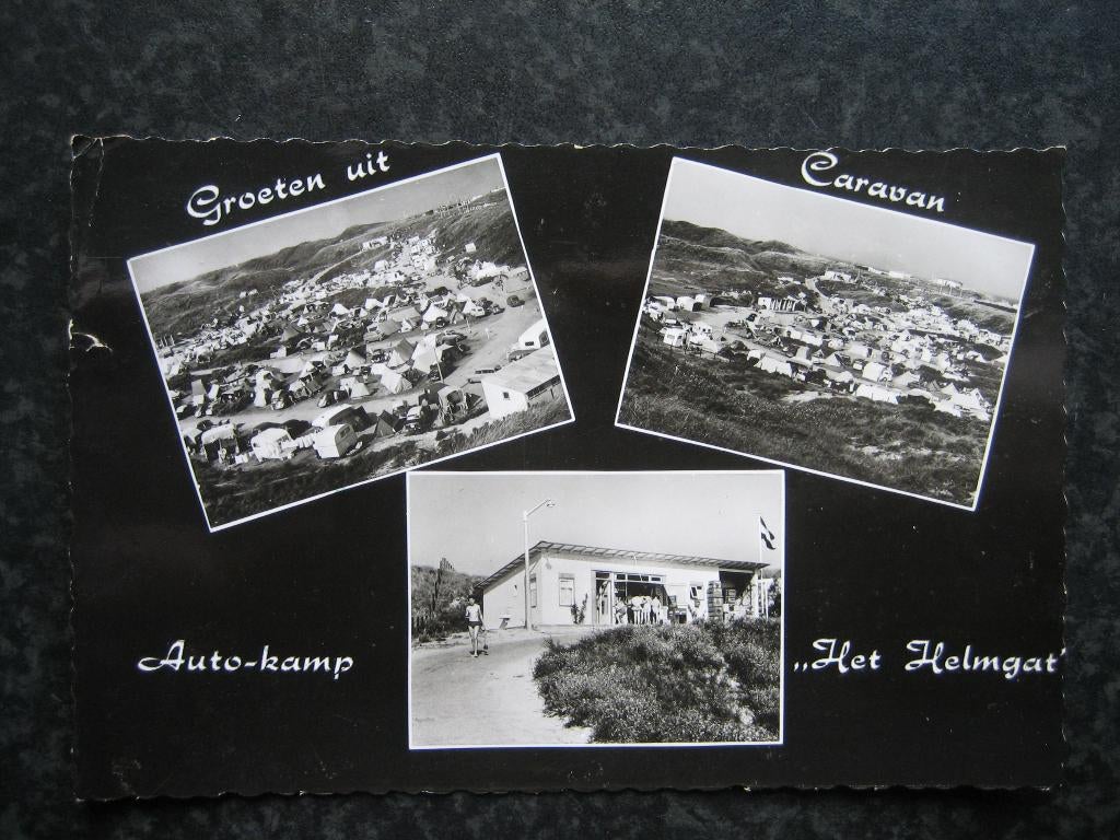 BLOEMENDAAL AAN ZEE Camping Het Helmgat  1963, Ophalen of Verzenden, 1960 tot 1980, Noord-Holland