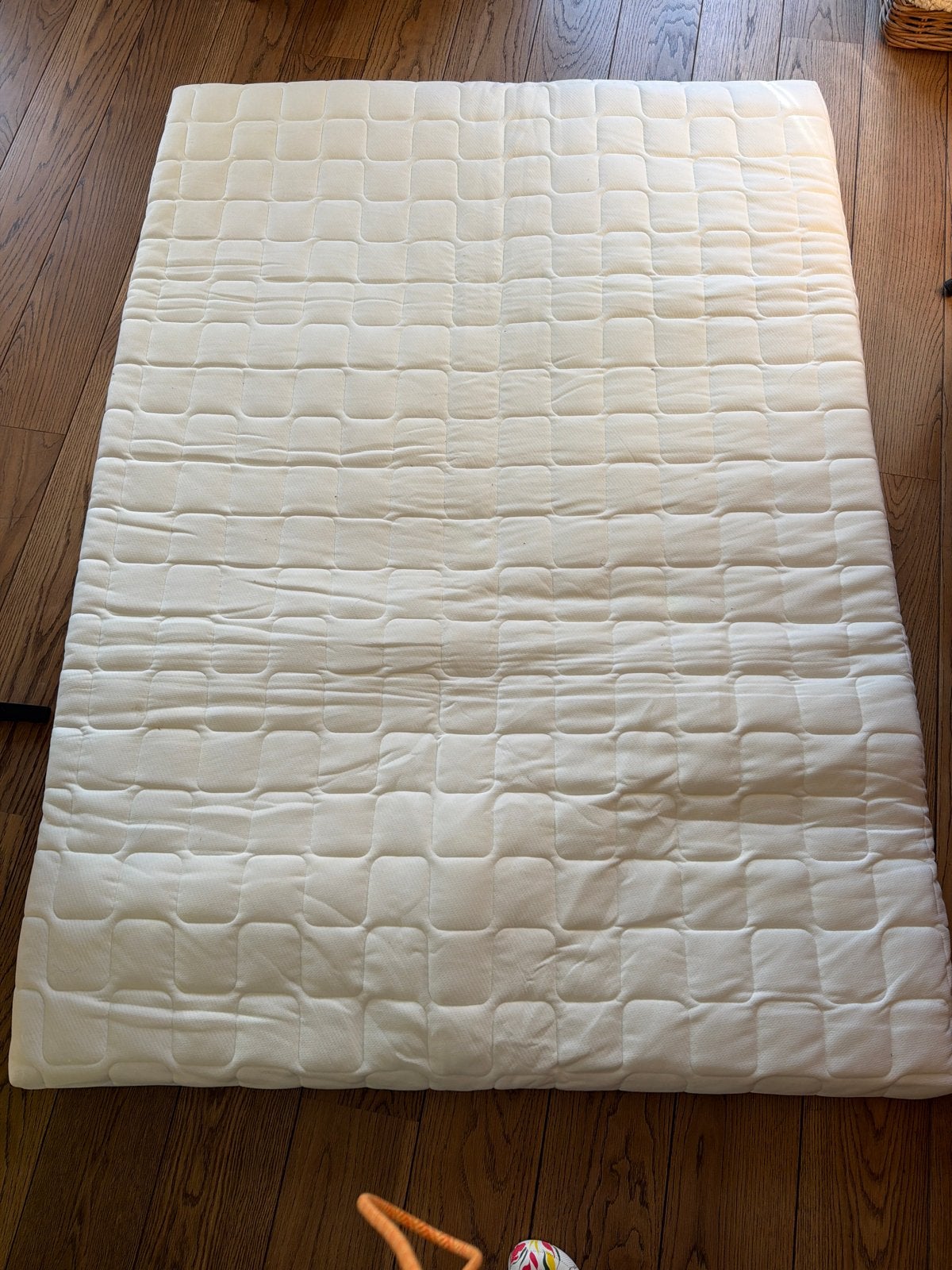 Nieuwe topper 200x140 cm, 6 cm dik - past niet, Huis en Inrichting, Ophalen, 140 cm, Matras, 200 cm