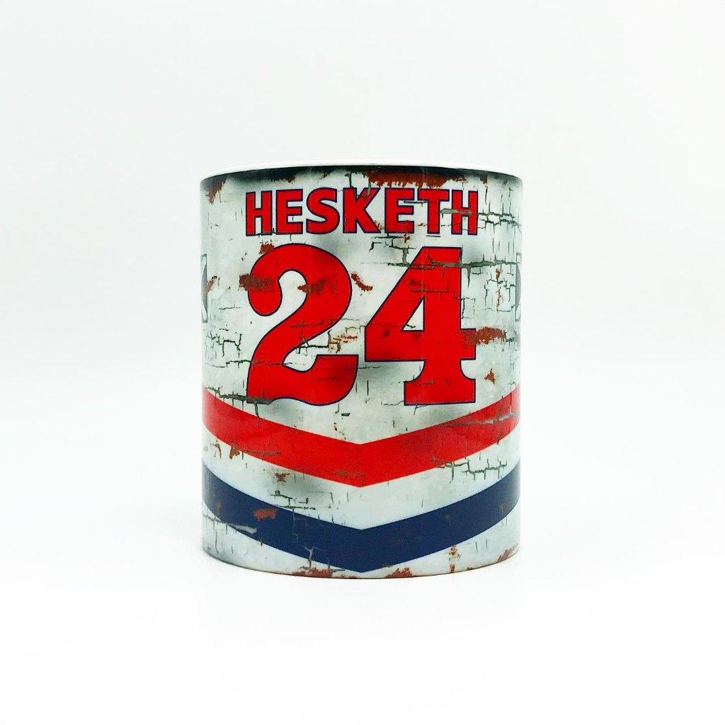 ✅ James Hunt Hesketh mok Vintage olie F1 Autosport, Ophalen of Verzenden, Nieuw, Formule 1