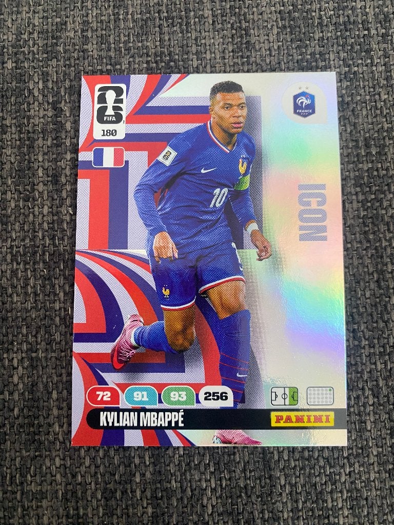 Kylian Mbappé WK 2026 Panini Icon Kaart, Hobby en Vrije tijd, Stickers en Plaatjes, Ophalen of Verzenden, Nieuw, Plaatje