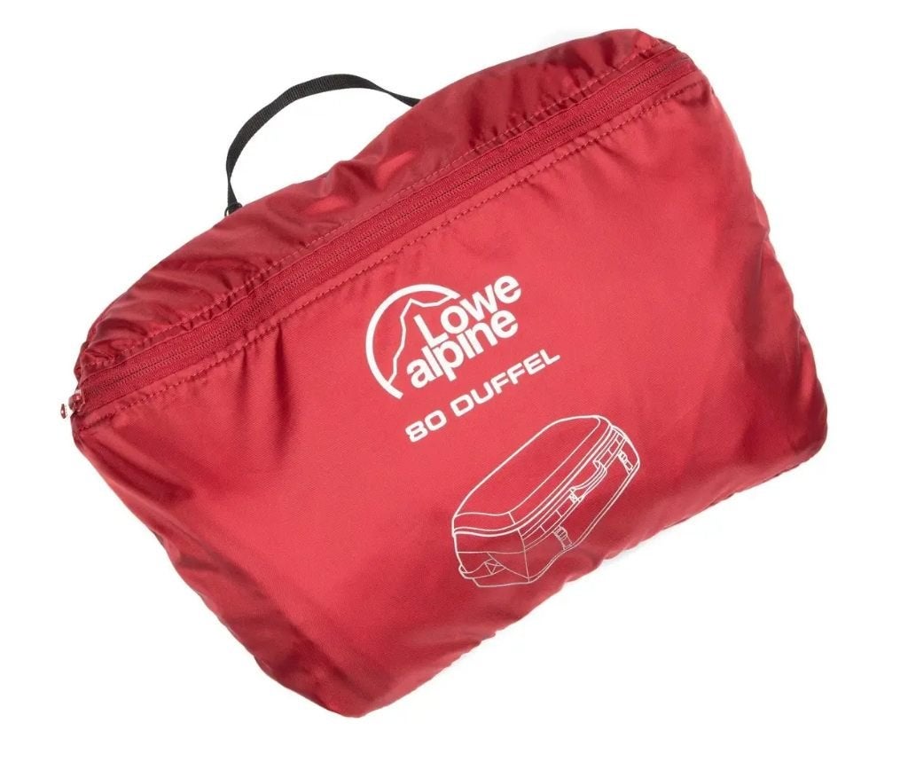 Duffel bag, Ophalen, Gebruikt