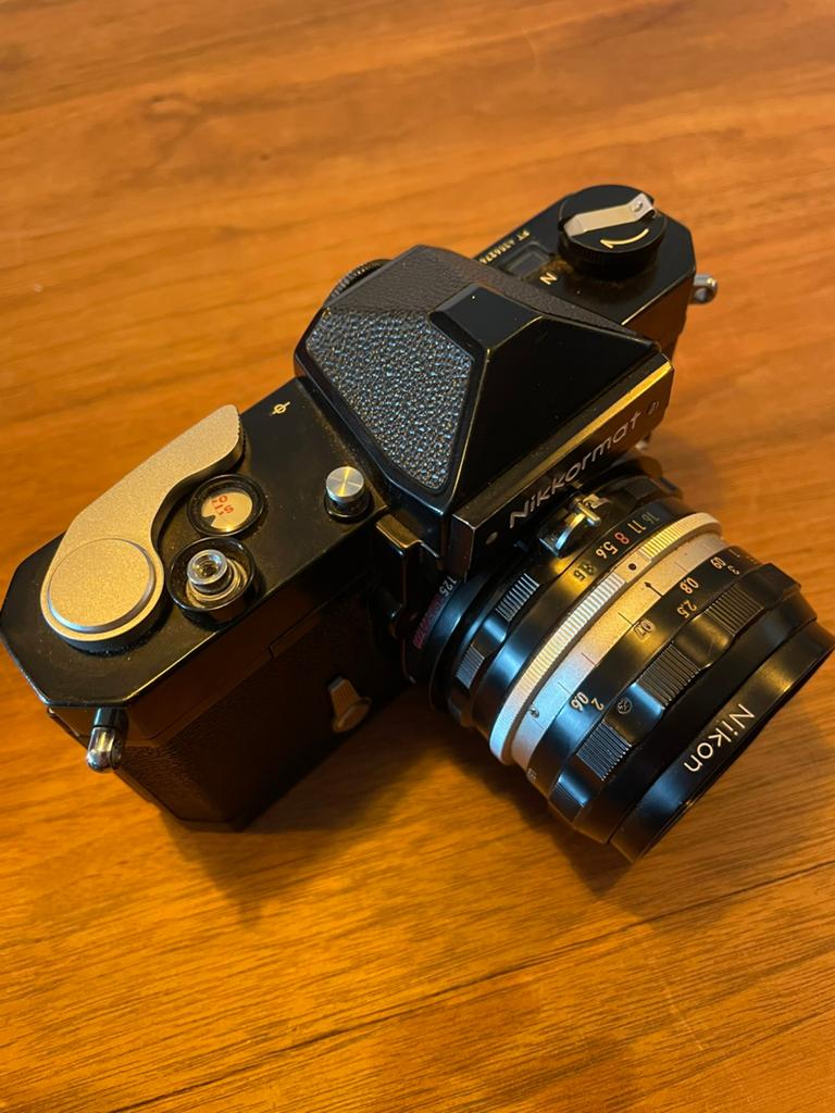 Nikkormat FT-N met 28 mm, Ophalen of Verzenden, Zo goed als nieuw, Spiegelreflex, Nikon