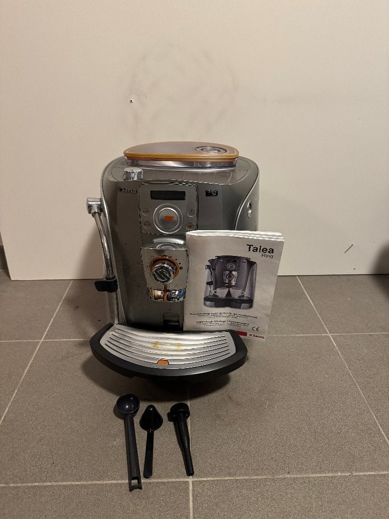 Koffie machine Saeco Talea Ring, Witgoed en Apparatuur, Koffiezetapparaten, Gebruikt, Koffiemachine, 2 tot 4 kopjes, Afneembaar waterreservoir