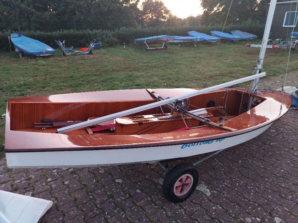 Zeilboot type Solo, Watersport en Boten, Open zeilboten, Gebruikt, Solo, Overige typen, Hout