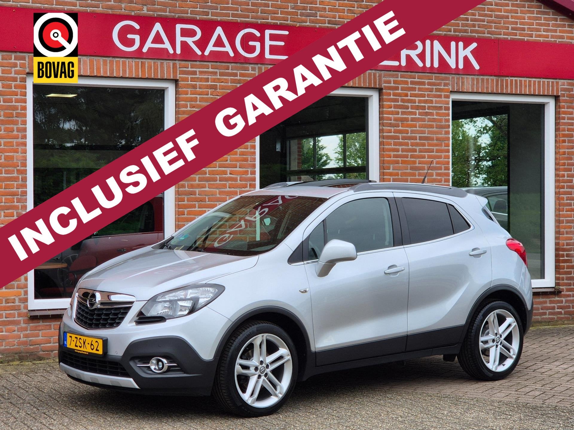 Opel Mokka 1.4 T Cosmo 140PK 5drs clima, cruise, navi, pdc,, Auto's, Voorwielaandrijving, Euro 5, Gebruikt, 4 cilinders