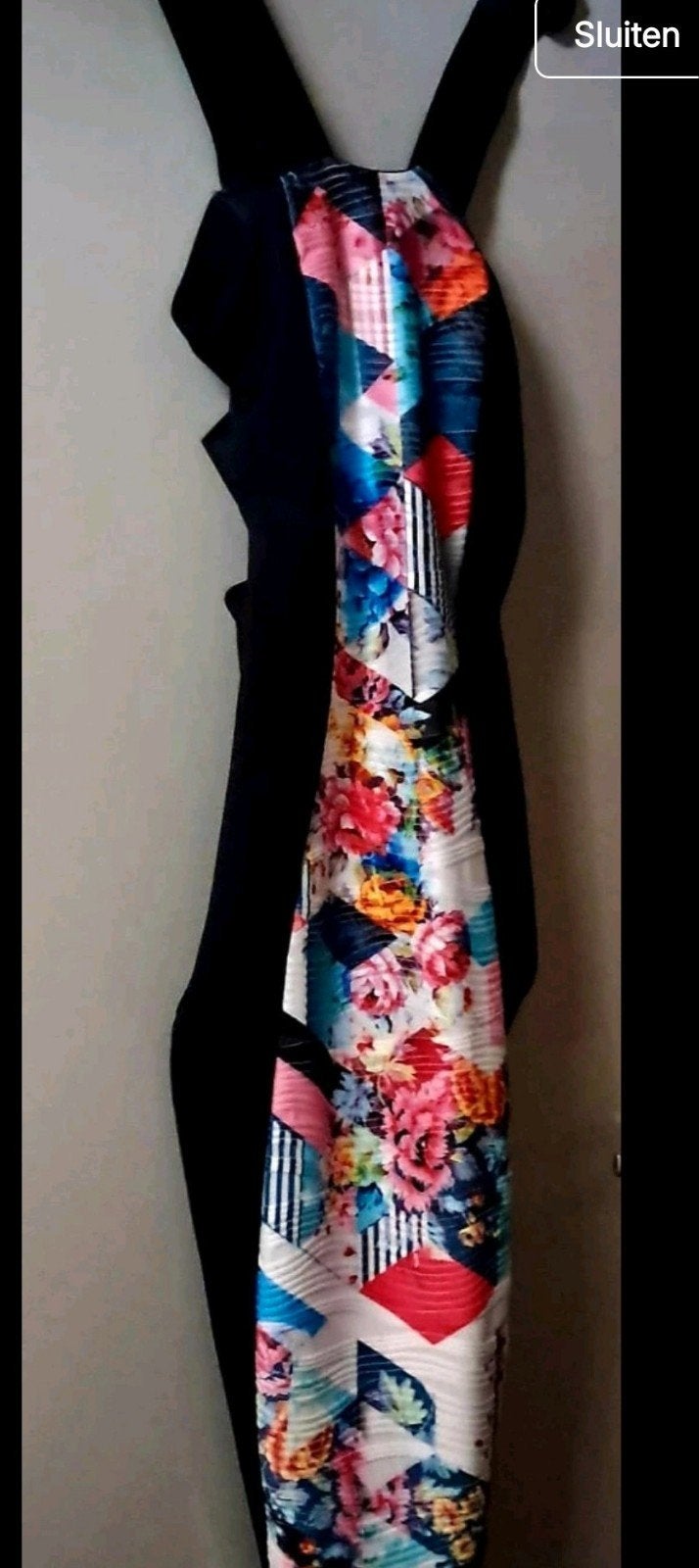 Jane Norman London midi jurk met bloemenprint, maat 38 (M), Maat 38/40 (M), Meerkleurig, Nieuw, Ophalen of Verzenden