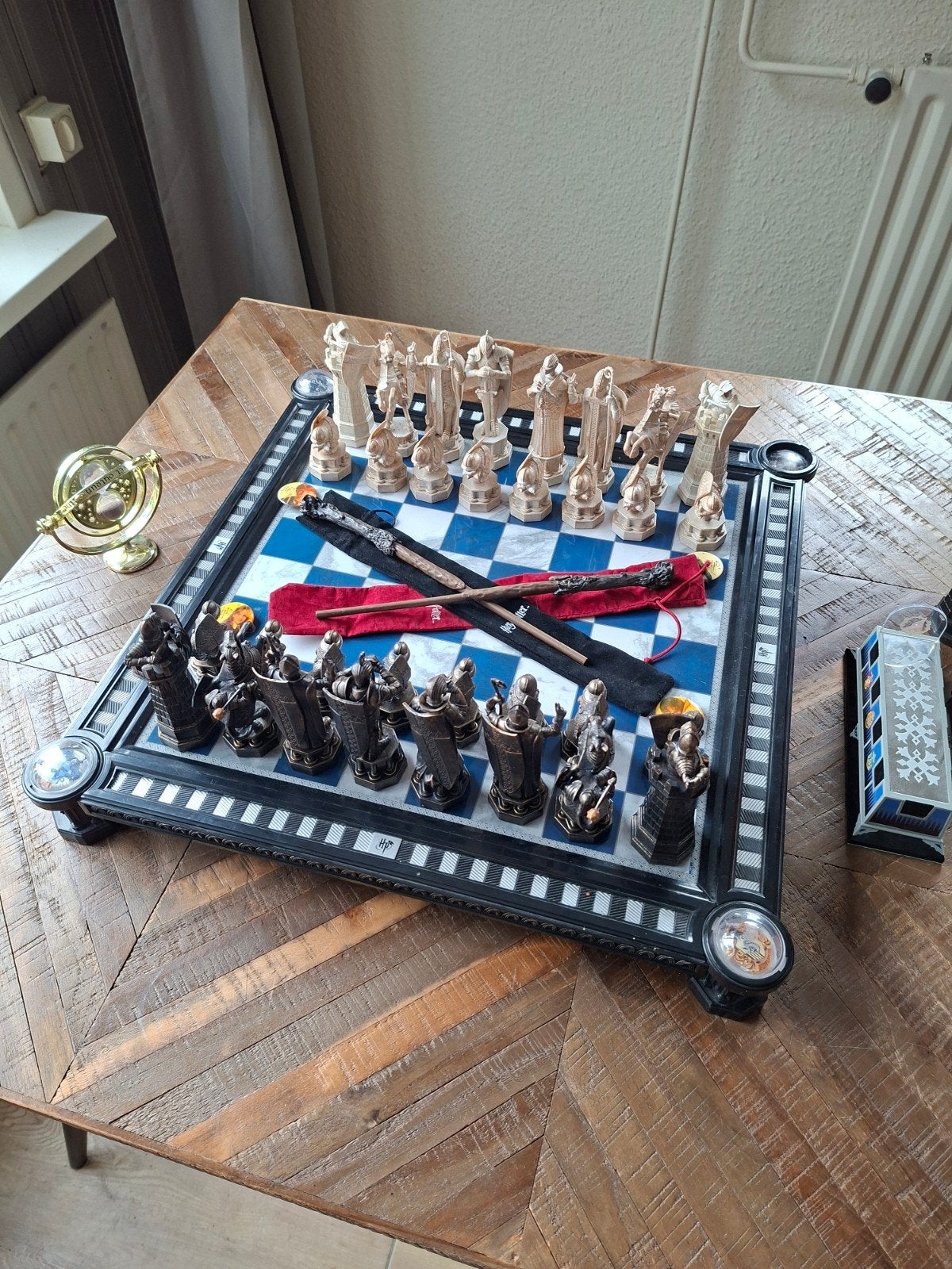 Compleet Harry Potter Schaakspel - Collectors Item, Hobby en Vrije tijd, Gezelschapsspellen | Bordspellen, Een of twee spelers