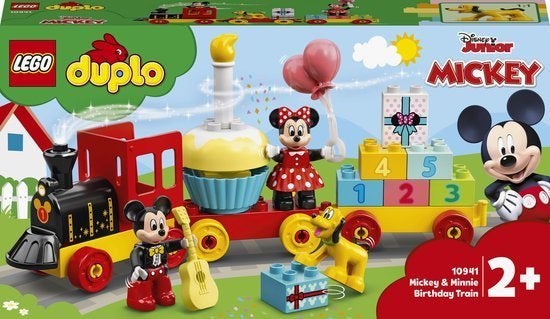 LEGO DUPLO | Disney Mickey & Minnie Verjaardagstrein NIEUW, Nieuw, Ophalen of Verzenden, Complete set, Ongeopend/sealed