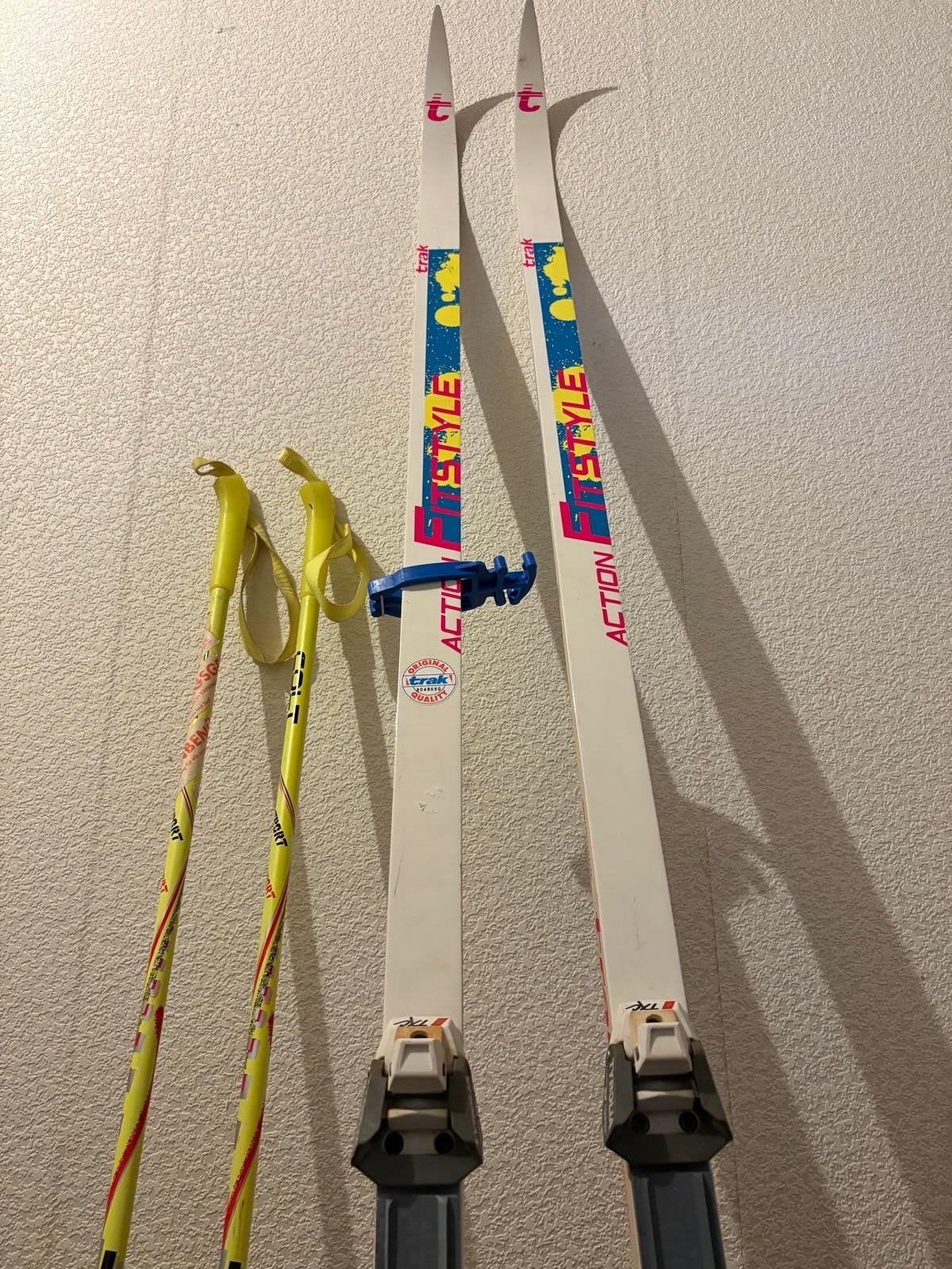 Trak Action Freestyle Langlaufski's met stokken, Sport en Fitness, Overige merken, 160 tot 180 cm, Ophalen of Verzenden, Ski's