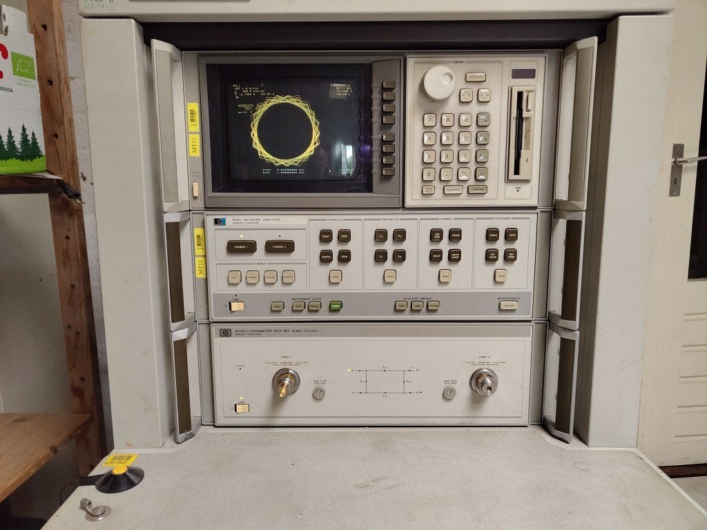 HP Network Analyzer 8510 C Agilent 8510B - 45Mhz - 26.5Ghz