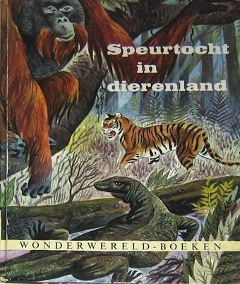 Speurtocht in Dierenland.[Plaatjesalbum], Antiek en Kunst, Ophalen of Verzenden