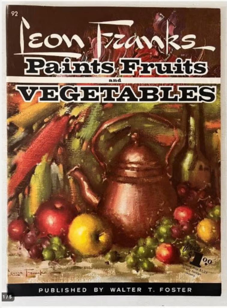 Leon Franks paints Fruits and Vegetables No. 92, Ophalen of Verzenden, Zo goed als nieuw, Tekenen en Schilderen