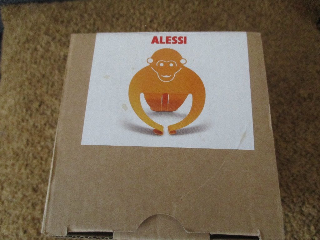 Alessi aap  Anna gili, Nieuw, Ophalen of Verzenden, Industrieel, Oranje
