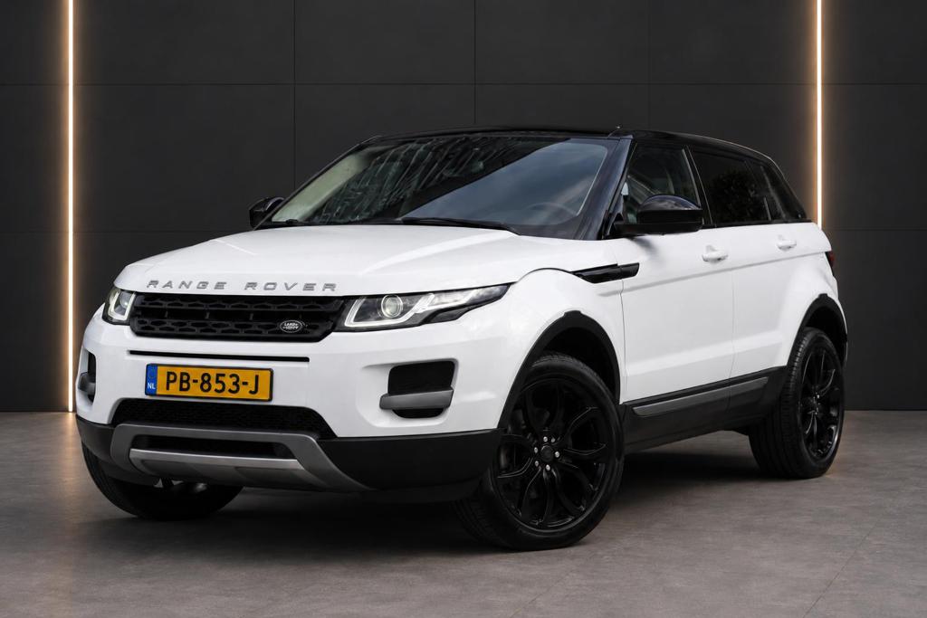 Land Rover Range Rover Evoque TD4 4WD AUT 2014 Wit, Automaat, 1800 kg, Zwart, 4 cilinders