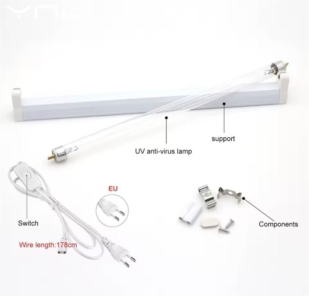 Uvc Quartz Ultraviolette Lamp 220V 240V - Uv Licht Sterilisa, Dieren en Toebehoren, Vogels | Toebehoren, Nieuw, Ophalen of Verzenden