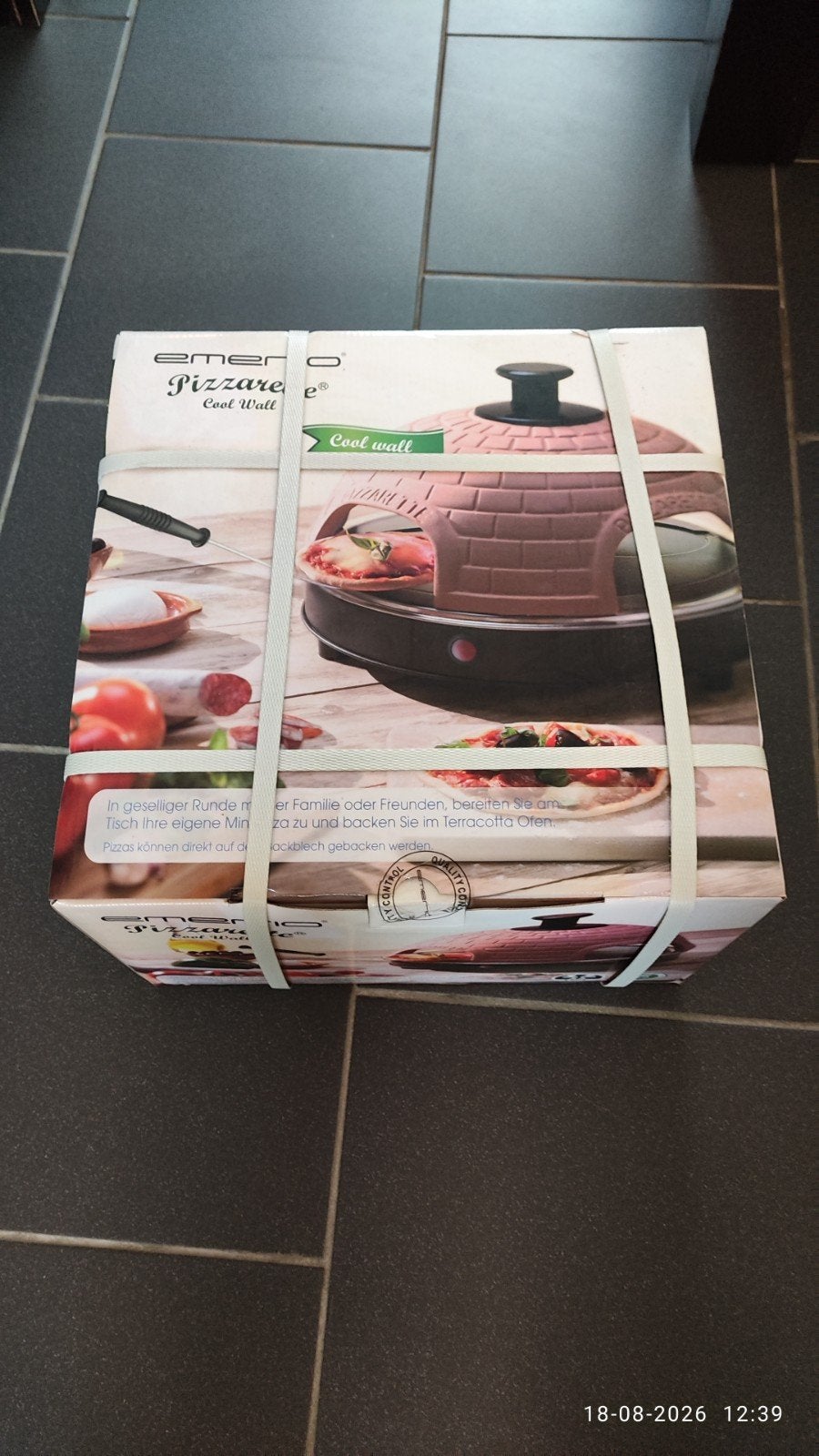 Emerio Pizzarette 4 persoons NIEUW!, Ophalen, Nieuw, Emerio