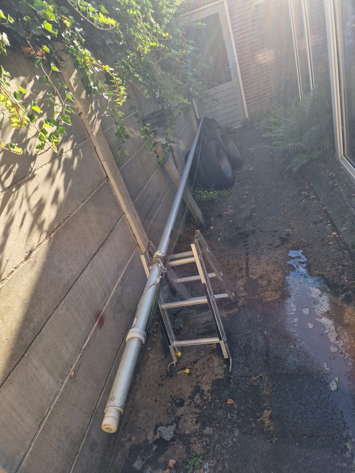Mast splash of flash, Watersport en Boten, Ophalen, Gebruikt, Minder dan 15 m²
